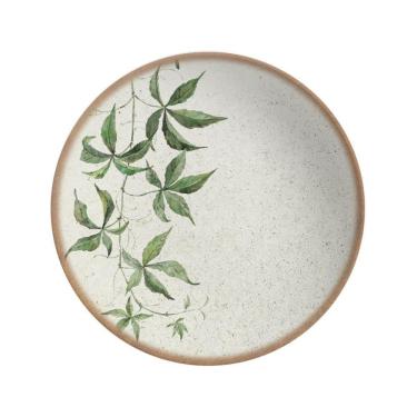 Imagem de Conjunto Com 6 Pratos Fundo Coup Tropical Leaves 25Cm