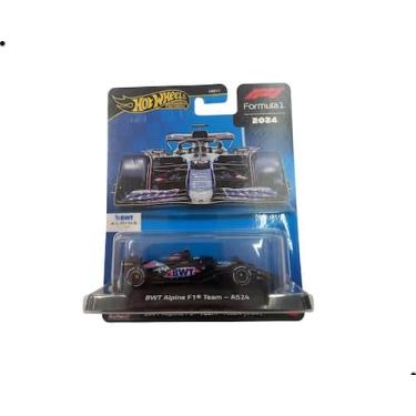 Imagem de Carrinho hotwheels formula 1 premium 2024 - MATTEL, Bwt alpine a524 n1