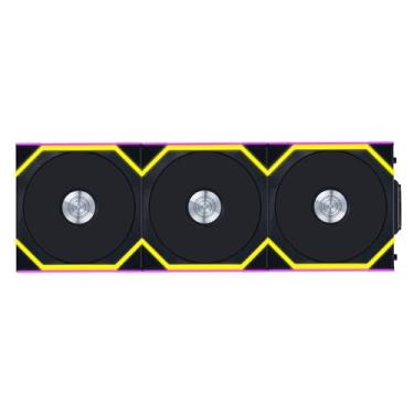 Imagem de Kit 3 Fans Lian Li Uni Fan SL Wireless 120 Reverse Blade ARGB Preto