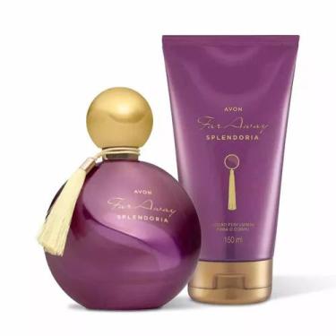 Imagem de Kit Far Away Splendoria Avon Perfume 50ml + Hidratante 150ml
