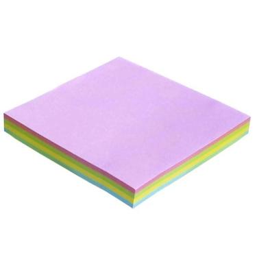 Imagem de Bloco Adesivo Post 100 Folhas 76x76 anotações Stick Note Papel bloquin