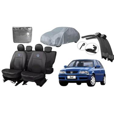 Imagem de Capa de couro +Capa de cobrir + Limpador de para - brisa -VW gol 95-03