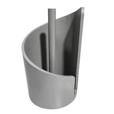 Imagem de Bothyi Suporte de Papel Toalha para, Suporte para Papel Toalha, Organizador de Objetos Decorativos, Dispensador de Toalha para Armário de Estilo, Cinza