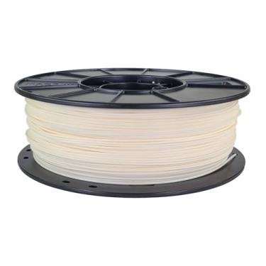 Imagem de Filamento 3D-Fuel Tough Pro PLA+ para impressão 3D, feito nos EUA, filamento de impressora 3D, precisão dimensional +/- 0,02 mm, 1,75 mm, carretel de 1 kg, branco ósseo