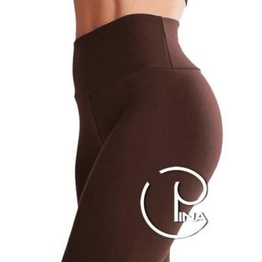 Imagem de Legging Poliamida Spandex Várias Cores P M G GG PINA - PINA Fitnesswea
