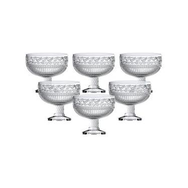 Imagem de Conjunto de Taças para Sobremesa L`Hermitage 27593 em cristal 375 ml  6 Peças