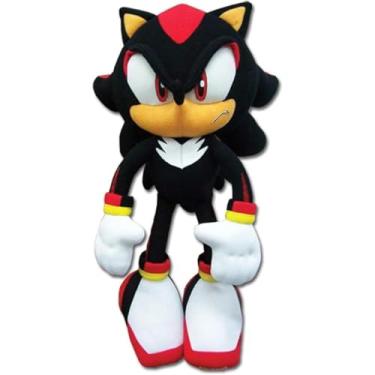 Imagem de Great Eastern Sonic The Hedgehog Plush-12 Shadow (GE-8967)
