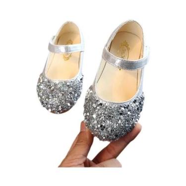 Imagem de Sandálias Casuais Para Meninas Glitter Princesa Primavera Verão 2023 -