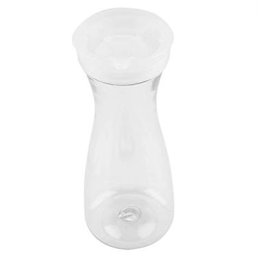 Imagem de Domary Garrafa de Suco Transparente Acrílica Jarra de Suco Gelada Com Tampa para Clube Doméstico (600ml)