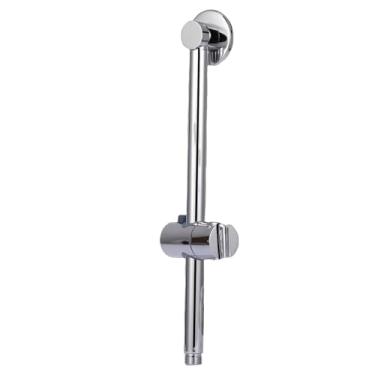 Imagem de Diydeg Barra Deslizante do Chuveiro, Suporte Ajustável de Altura da Barra Deslizante do Chuveiro Montado na Parede Suporte de Portátil Com de para Banheiro