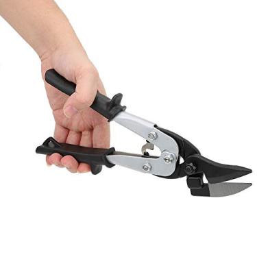 Imagem de Acouto Tesoura de Folha de Ferro de 10 Polegadas Com Alça Ergonômica e Trava para Corte Industrial