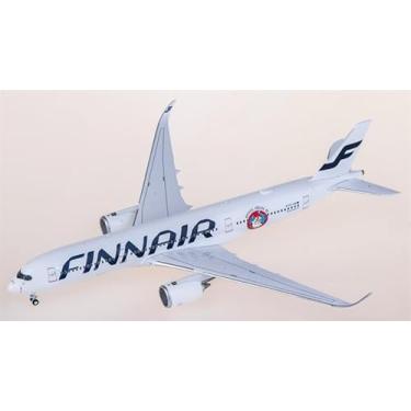 Imagem de FloZ for Panda Model for Finnair for Airbus A350-900 OH-LWA 1:400 Airplane Pre-Built Model