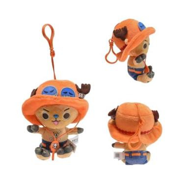 Imagem de Pingente De Pelúcia Anime One Piece De 12cm, Chaveiro Luffy Chopper Sa