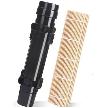 Imagem de Máquina de fazer sushi bazooka, máquina de rolo de sushi faça você mesmo, kit de fabricação de sushi de grau alimentício para iniciantes, molde reutilizável de arroz de sushi, utensílio de cozinha