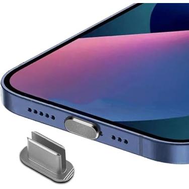 Imagem de Plugue antipoeira para iPhone15/15Pro/15 Pro Max/15Plus Plugues de porta de carregamento Tampa de proteção do telefone celular, plugue de capa de poeira de carregamento, protetores de poeira para