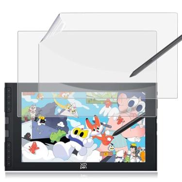 Imagem de NOUKAJU [Pacote com 2] Protetor de tela para XPPen Artist 12 3rd Drawing, filme de papel, alta transmissão de luz, arranhões, protetor de tela de papel para XPPen Artist 12 3rd Drawing Tablet 30.2 cm