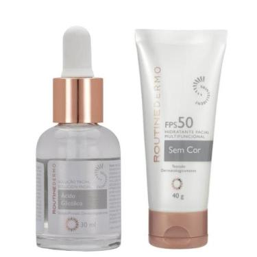 Imagem de Kit Facial Tira Manchas + Ácido Glicólico + Hidratante - Routine Dermo