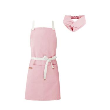 Imagem de Avental e Faixa Cozinha Rosa Confeitaria Spa Salao Bistro