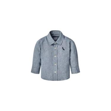 Imagem de Camisa Bb Oxford Reserva Mini, Marinho, M