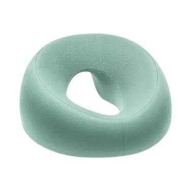 Imagem de Almofada Ergonômica De Espuma Viscoelástica Para Apoio De Cabeça E Ros