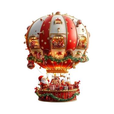 Imagem de Pingente De Balão De Ar Quente Em Acrílico 2D Plano Para Decoração De 