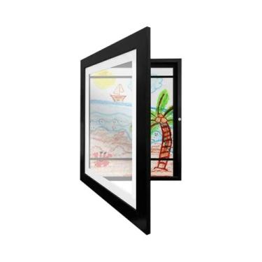 Imagem de Porta-Retratos Infantis A6 Com Abertura Frontal Para Troca Fácil De Ex