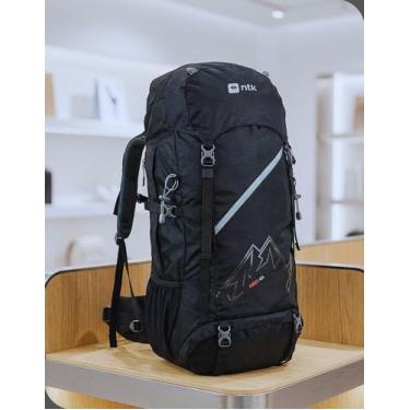 Imagem de Mochila Cargueira NTK Andes 40L para Trilhas e Camping Resistente Conf