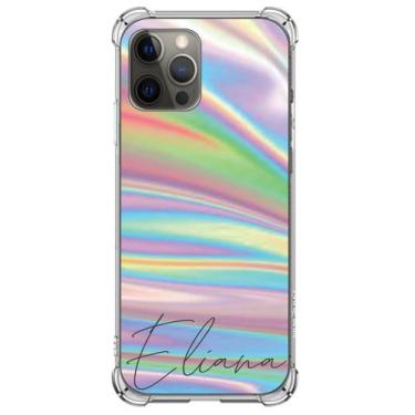 Imagem de Case capa capinha anti impacto com nome colorido redmi 8 - SMARTEC