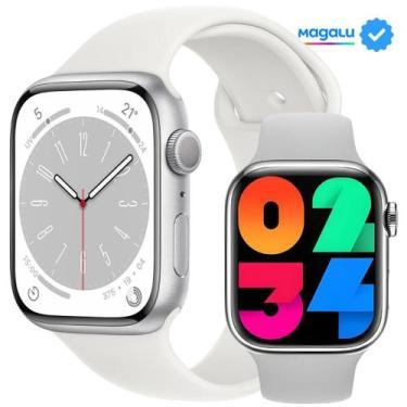 Imagem de Relógio inteligente Watch 9 Pro Lançamento 2024 Série 9 NFC GPS tela i