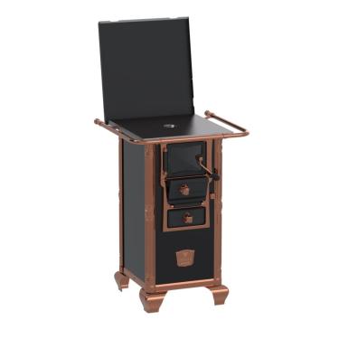 Imagem de Fogao a Lenha Venax n 00 Princess Preto Rose Gold