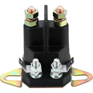 Imagem de Solenoide De Partida 12V 4 Terminais Para Peças De Cortador De Grama E