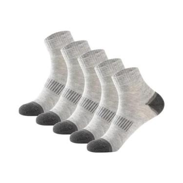 Imagem de Conjunto De Meias De Algodão Masculinas Tamanho Grande 20 Pares 38-45 