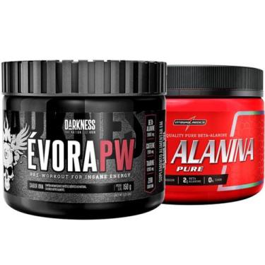 Imagem de Evora Pré Treino 150g + Beta Alanina 123g Integralmedica, Uva