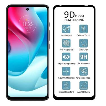 Imagem de Película de Cerâmica Gel 5D 9D Flexível Compatível Motorola Moto G60s Xt2133-1