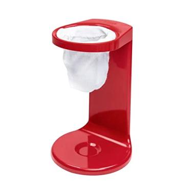 Imagem de Passador De Café Individual Mini Coador De Café De Pano 17cm Vermelho