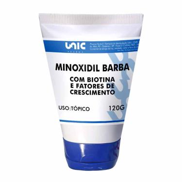 Imagem de Minoxidil 5% Para Barba com biotina mais fatores de crescimento 120g