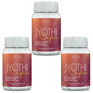 Imagem de Kit 3 Remédio Anti Queda Capilar E Cresce Cabelos Biotina Vitmaina Para Parar De Cair Cabelo E Crescer Cabelo Acelerado Para 3 Meses