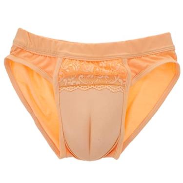 Imagem de GALPADA Respirável Roupas Masculinas Para Femininas De Drag Queen Calcinha Gaff Colocando Roupas Íntimas Para Trans Roupas Íntimas Travestis Cueca Gaff Transexuais Suave Algodão Cara