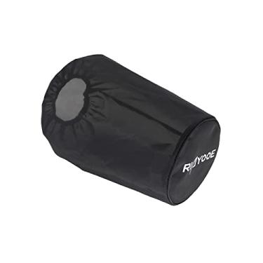 Imagem de Capa de filtro de ar de desempenho de cone de carro meia versão mais espessa à prova de poeira capa de proteção à prova d'água universal para filtro de entrada de ar frio de alto fluxo