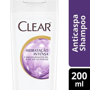 Imagem de Shampoo Anticaspa Clear Women Hidratação Intensa 200ml-Feminino