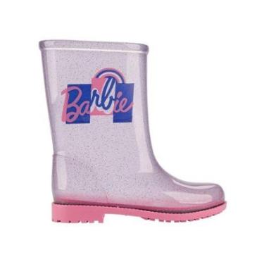 Imagem de Bota Galocha Barbie Raibow Glitter 22920 23/33-Feminino