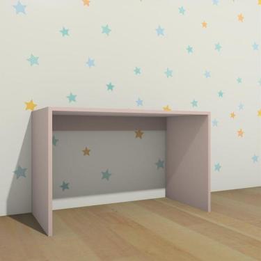 Imagem de Mesa Atividade Estudo Infantil 100% Mdf Cor Rosa