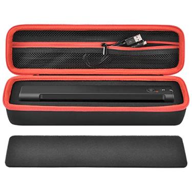 Imagem de ALKOO Capa compatível com Epson Workforce ES-50/ ES-60W/ES-55R/ ES-65WR/ DS-30/ DS-70/ DS-80W Scanner portátil de documentos, armazenamento para scanner Epson para PC e Mac - Preto (apenas caixa)