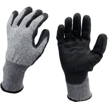 Imagem de Luva Proteção Poliester, Fibra De Vidro Carbocut PU CA 40115 - Carbografite | Tamanho 8 (M)
