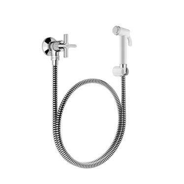 Imagem de Docol Ducha Higiênica com Registro de Parede para Lavatório Nova Invicta Cromado - Cod.Novo: 90015238006 Cod.Antigo: 01523806