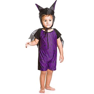 Imagem de Fantasia de Morcego Bebê Para Halloween 3 á 12 Meses (M 3-6 Meses)