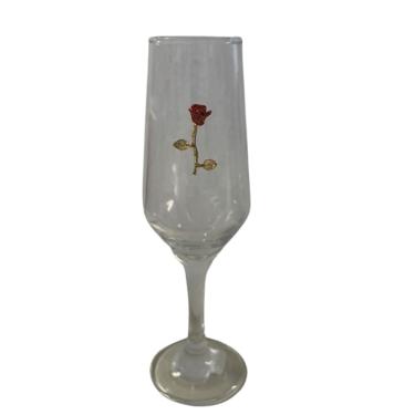 Imagem de Taça Pomba Gira Rosa Vermelha Champagne Buffet Nadir 186 ml