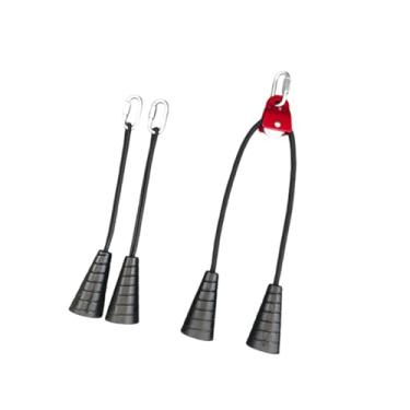 Imagem de rockible Corda de tríceps, corda de tensão de tríceps para bíceps, corda de puxar para baixo, corda de puxar para baixo, acessórios para máquinas de cabo para, Rosa