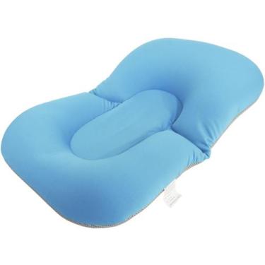 Imagem de Almofada de Banho Bebê Baby para Banheira não Escorrega Secagem Rápida