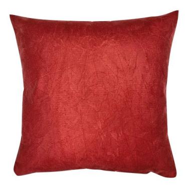 Imagem de Capa de Almofada Decorativa Suede Liso Veludo Amassado 1 Unidade - MUM